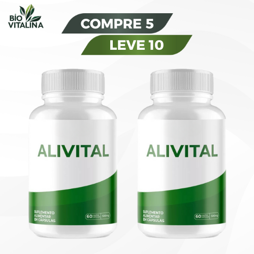 Alivital 60 Cápsulas - Alívio dos Problemas Respiratórios e Suporte Natural  / Compre 1 Leve 2 + Frete Grátis