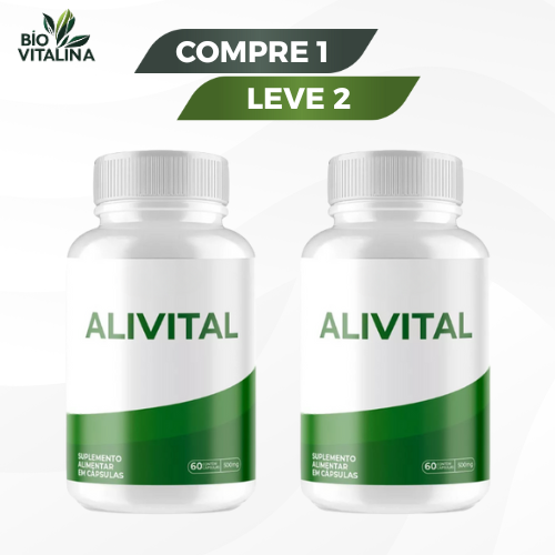 Alivital 60 Cápsulas - Alívio dos Problemas Respiratórios e Suporte Natural  / Compre 1 Leve 2 + Frete Grátis