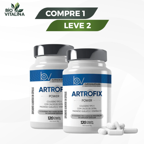 ArtroFix Power - Suporte Potente para Saúde Articular e Mobilidade - Compre 1 Leve 2 + Frete Grátis