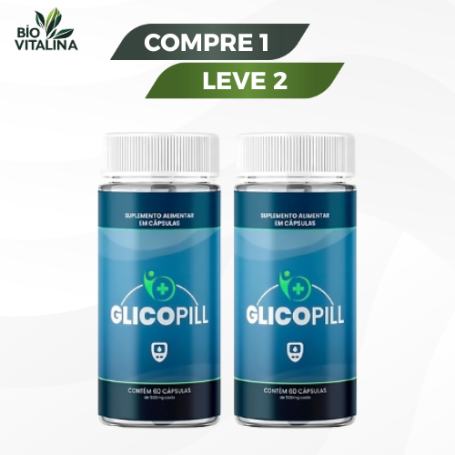 GlicoPill - Suporte para o Equilíbrio da Glicose - Compre 1 Leve 2 + Frete Grátis