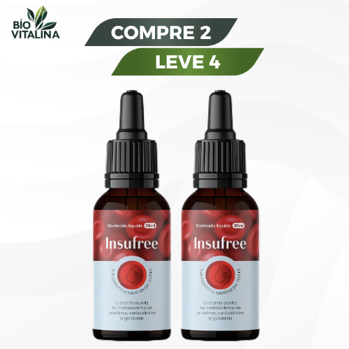 Insufree 30ml Original em Promoção! / Compre 1 e Leve 2 + Frete Grátis