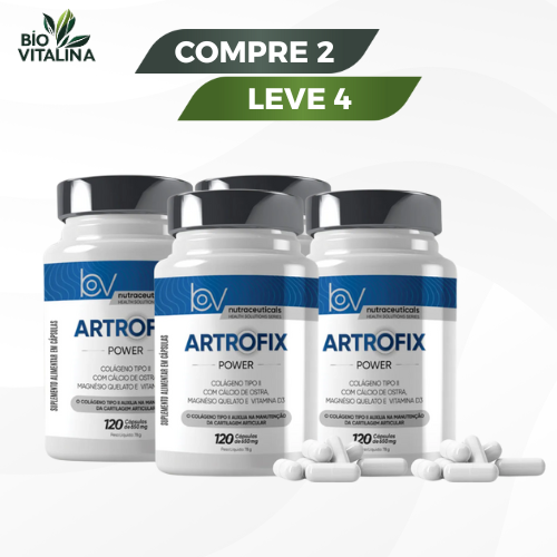 ArtroFix Power - Suporte Potente para Saúde Articular e Mobilidade - Compre 1 Leve 2 + Frete Grátis