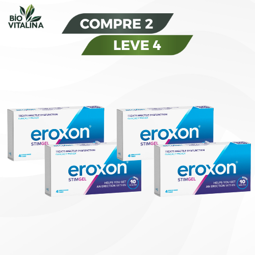 Eroxon Stimgel - Suporte Rápido para Performance e Firmeza - Compre 1 Leve 2 + Frete Grátis