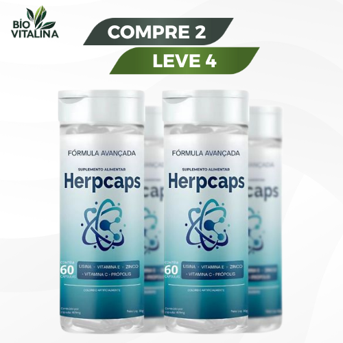 HerpCaps - Suporte Natural e Bem-Estar + Frete Grátis