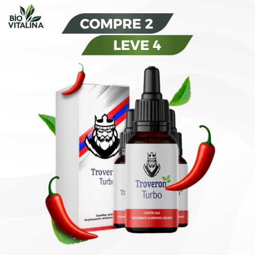 Troveron - Suporte para Vigor e Performance Masculina - Compre 1 Leve 2 + Frete Grátis